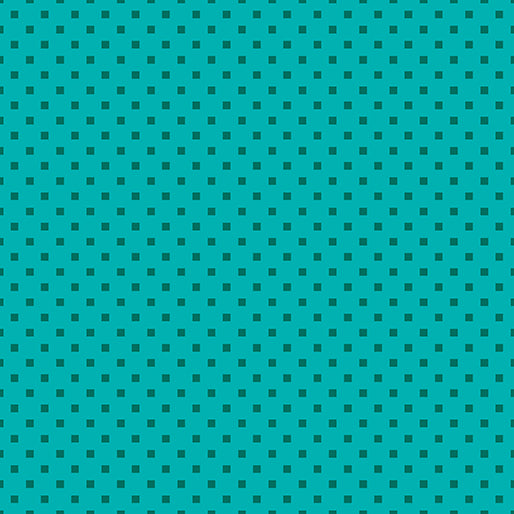 Snazzy Squares Turquoise/Teal