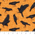 Candelabra Orange Black Crows 24763-55 15