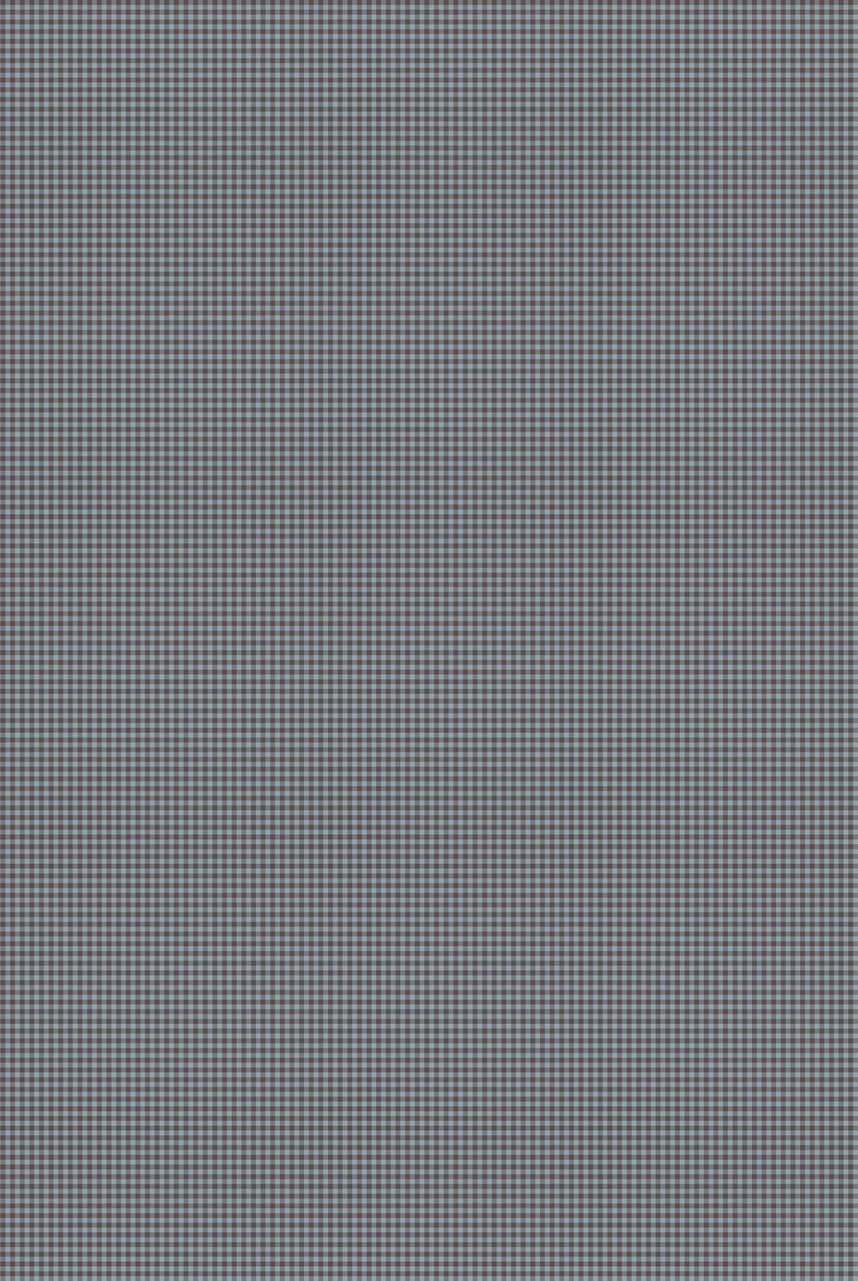 Small checkered pattern on a gray background Figo Nest Blueberry Checks Fabric #92101-45 Carmon's Quilt Shop