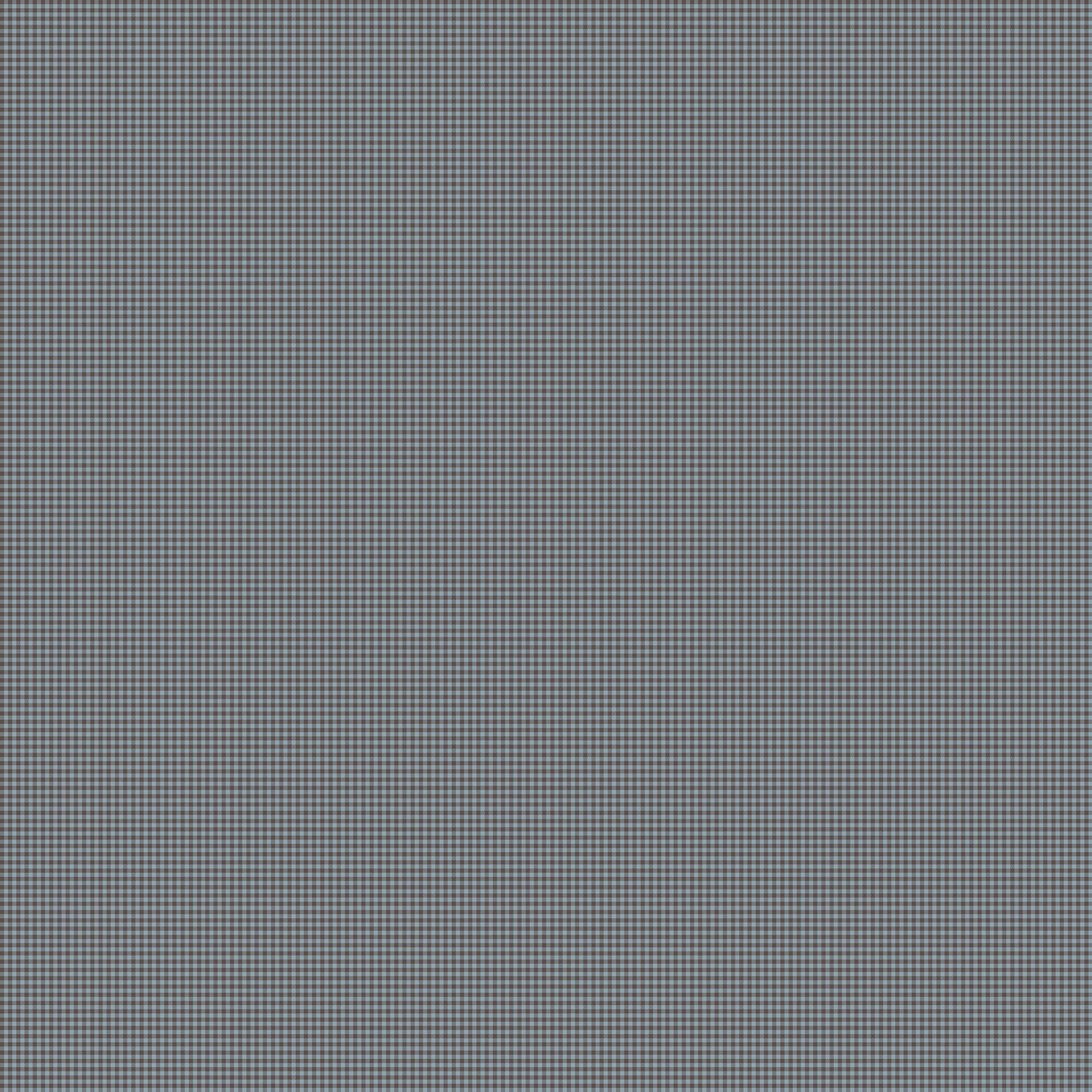 Small checkered pattern on a gray background Figo Nest Blueberry Checks Fabric #92101-45 Carmon's Quilt Shop
