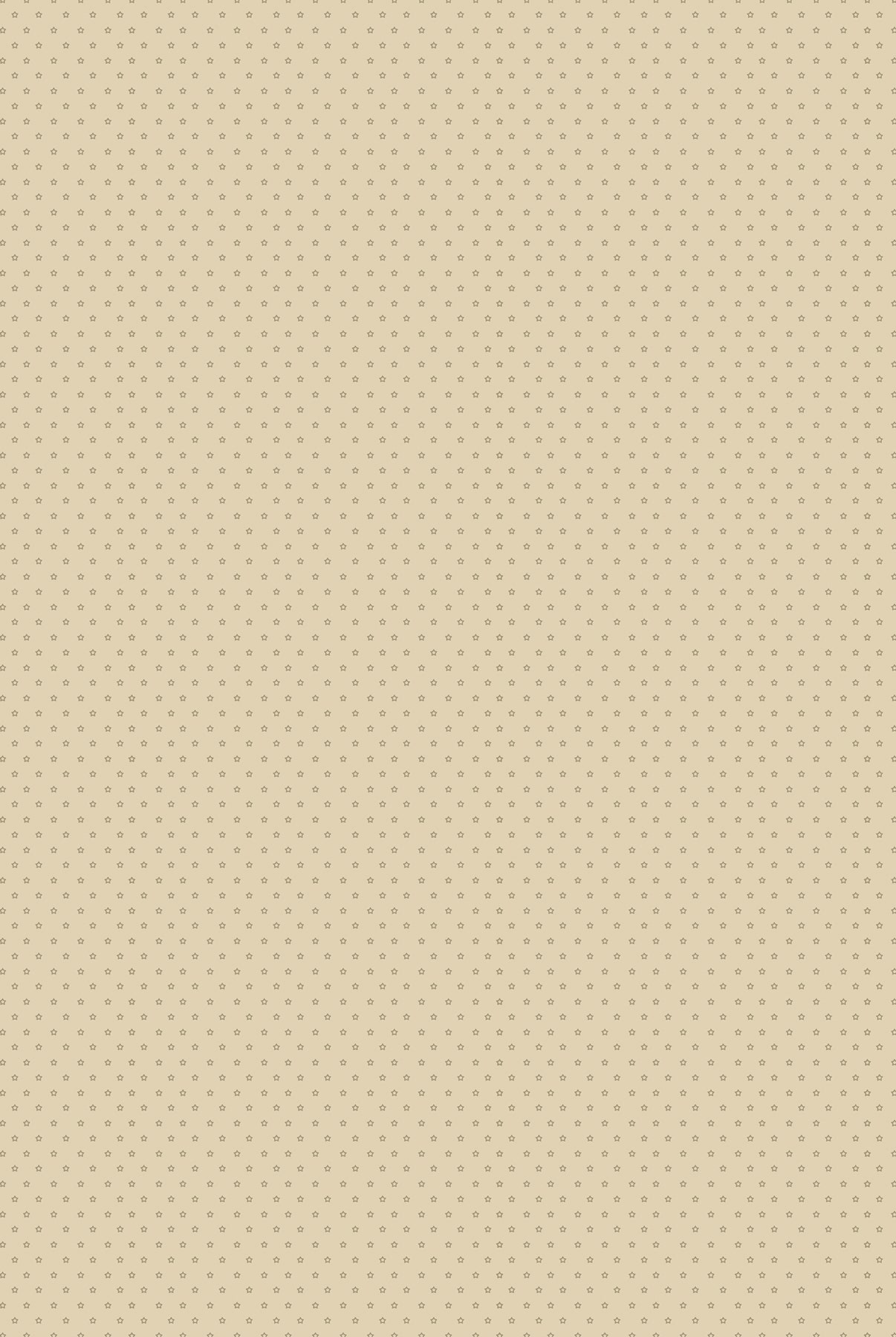 Beige fabric texture swatch Figo Nest Honey Stars Fabric #92102-50 Carmon's Quilt Shop