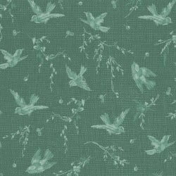 Birdsong Birds Maywood Studio Fabric MAS10651-G