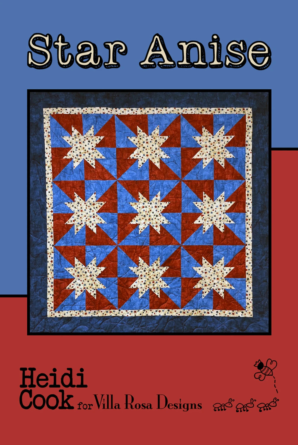 Star Anise # VRDMC153-Villa Rose Quilt Pattern - Carmon's Quilt Shop