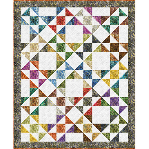 Tiled Quilt Kit  with Benartex Fabrics