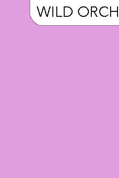 Solid purple color swatch with 'Wild Orchid' text at the top Wild Orchid Northcott Colorworks Solid- 9000-842 Carmon's Quilt Shop
