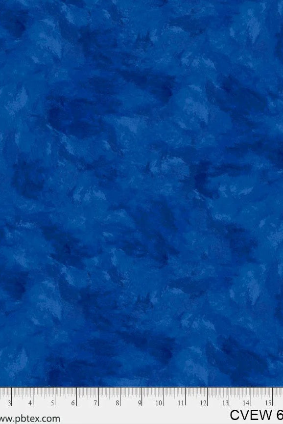 Carmon's Quilt Shop blue crushed velvet texture 108 inch wide cotton quilting fabric for quilt backing