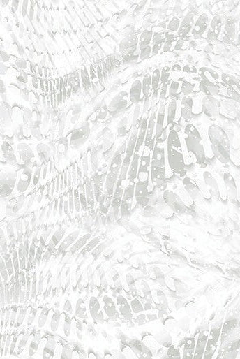 Carmon's Quilt Shop Dragonfly Wonder 100% cotton fabric featuring white and grey abstract dragonfly wing patterns