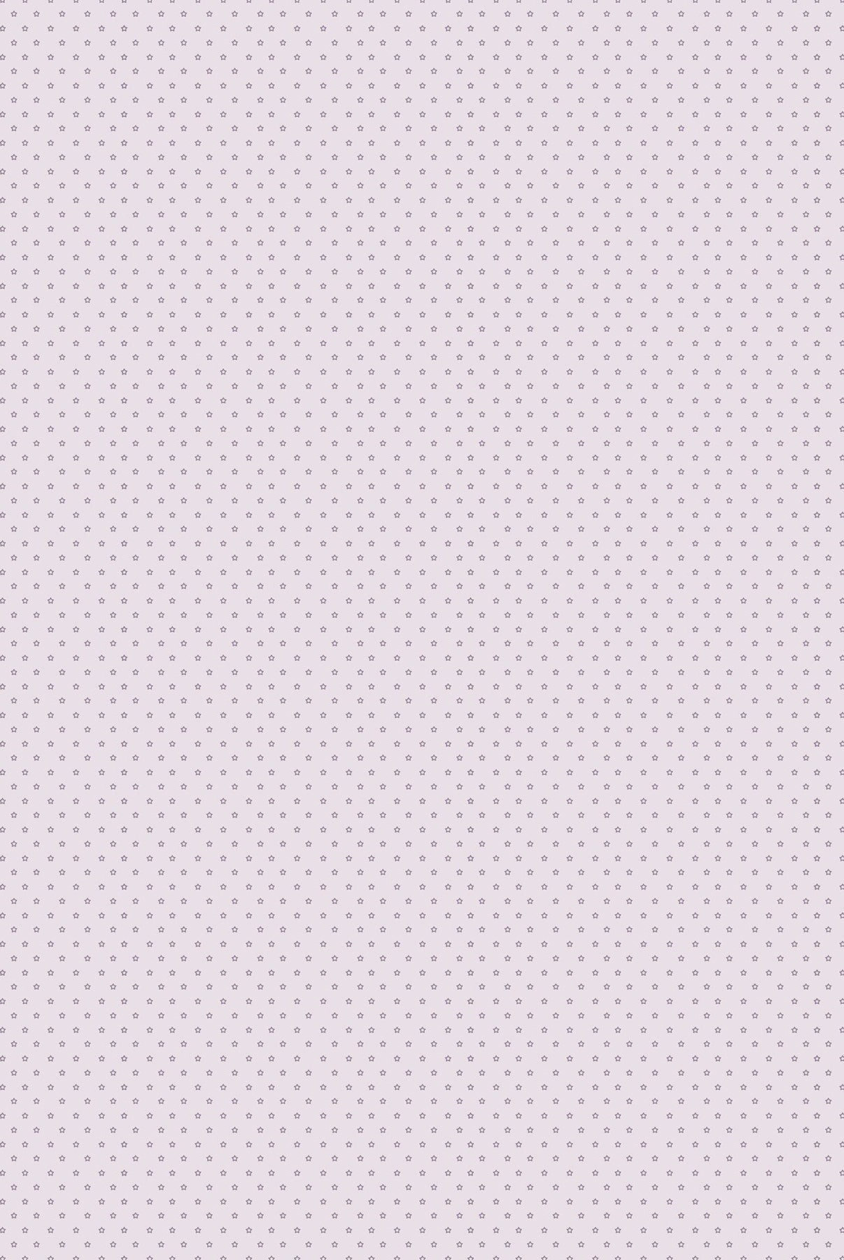 Carmon's Quilt Shop Figo Nest collection light lavender cotton fabric with a tiny white star pattern