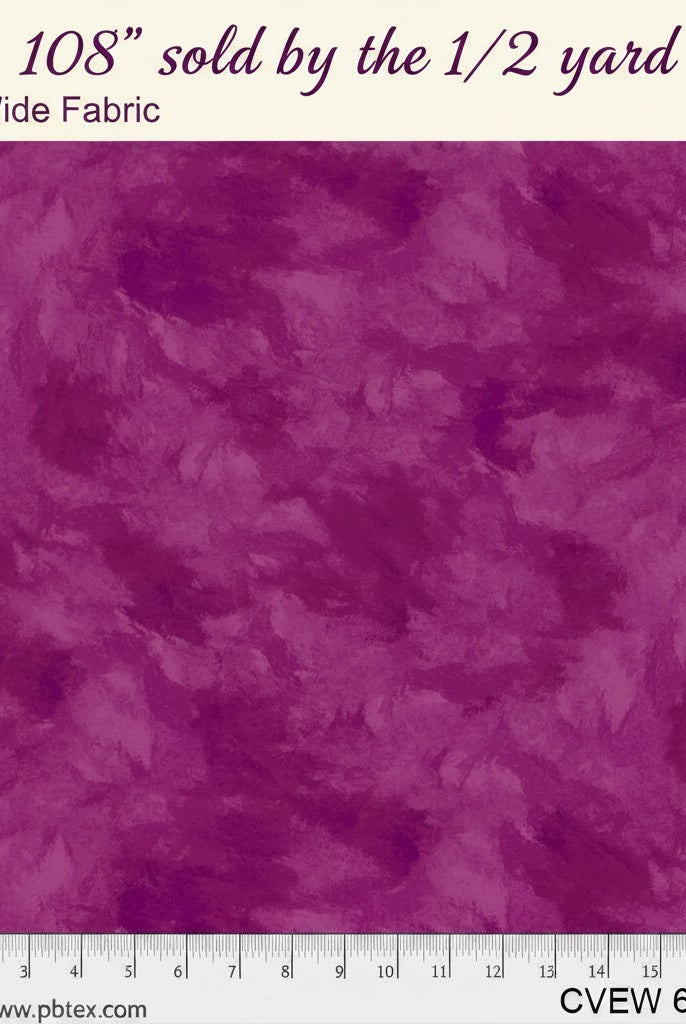 Carmon's Quilt Shop pink crushed velvet texture 108 inch wide cotton backing fabric for quilting