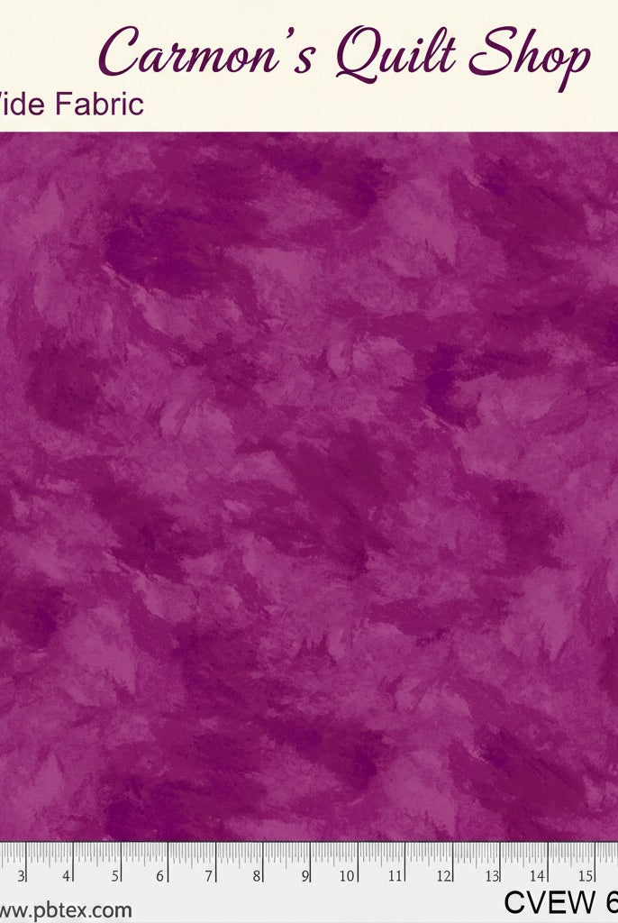 Carmon's Quilt Shop pink crushed velvet texture 108 inch wide cotton backing fabric for quilting