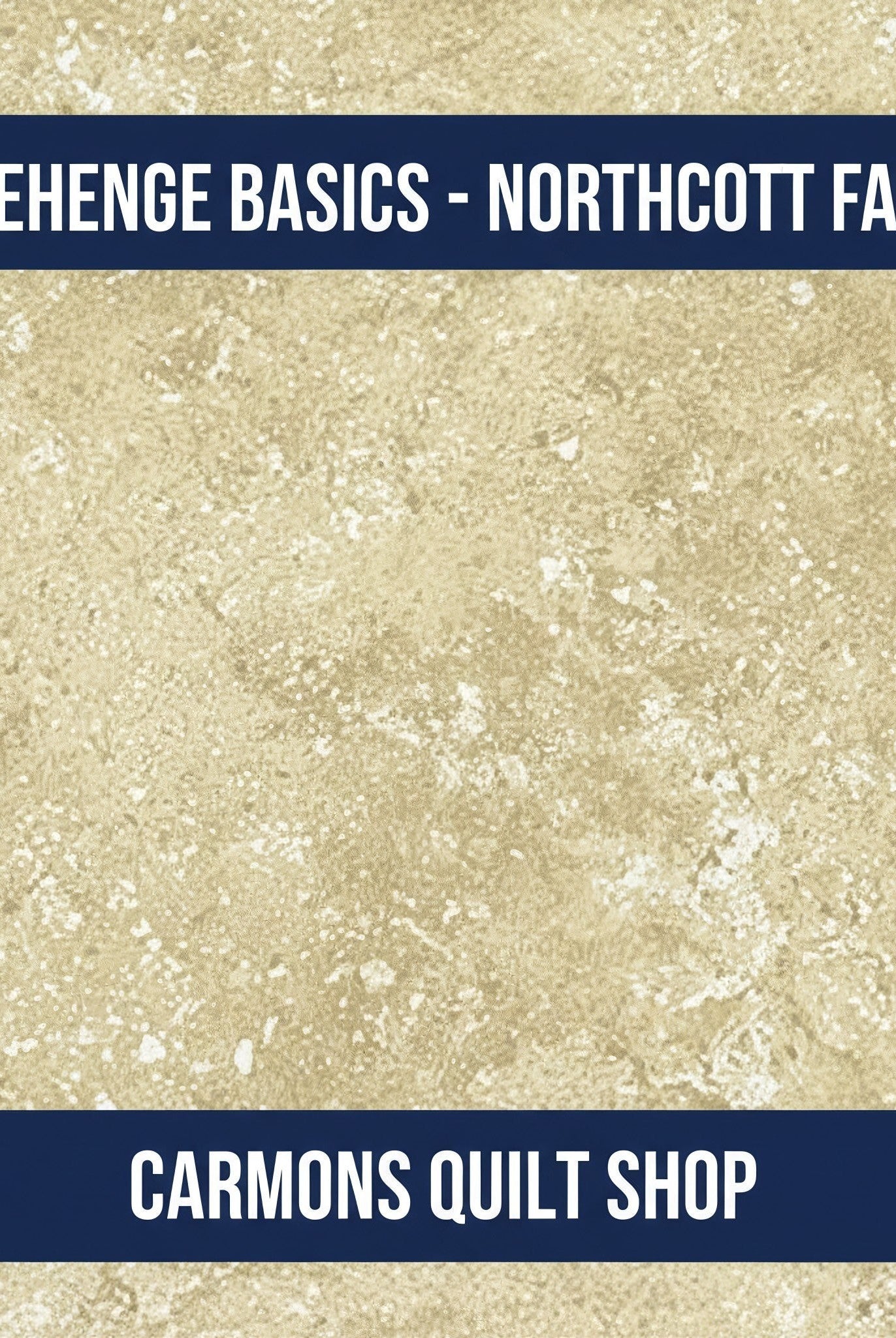 Carmon's Quilt Shop Stonehenge Basics beige textured cotton fabric fat quarter from Northcott Fabrics