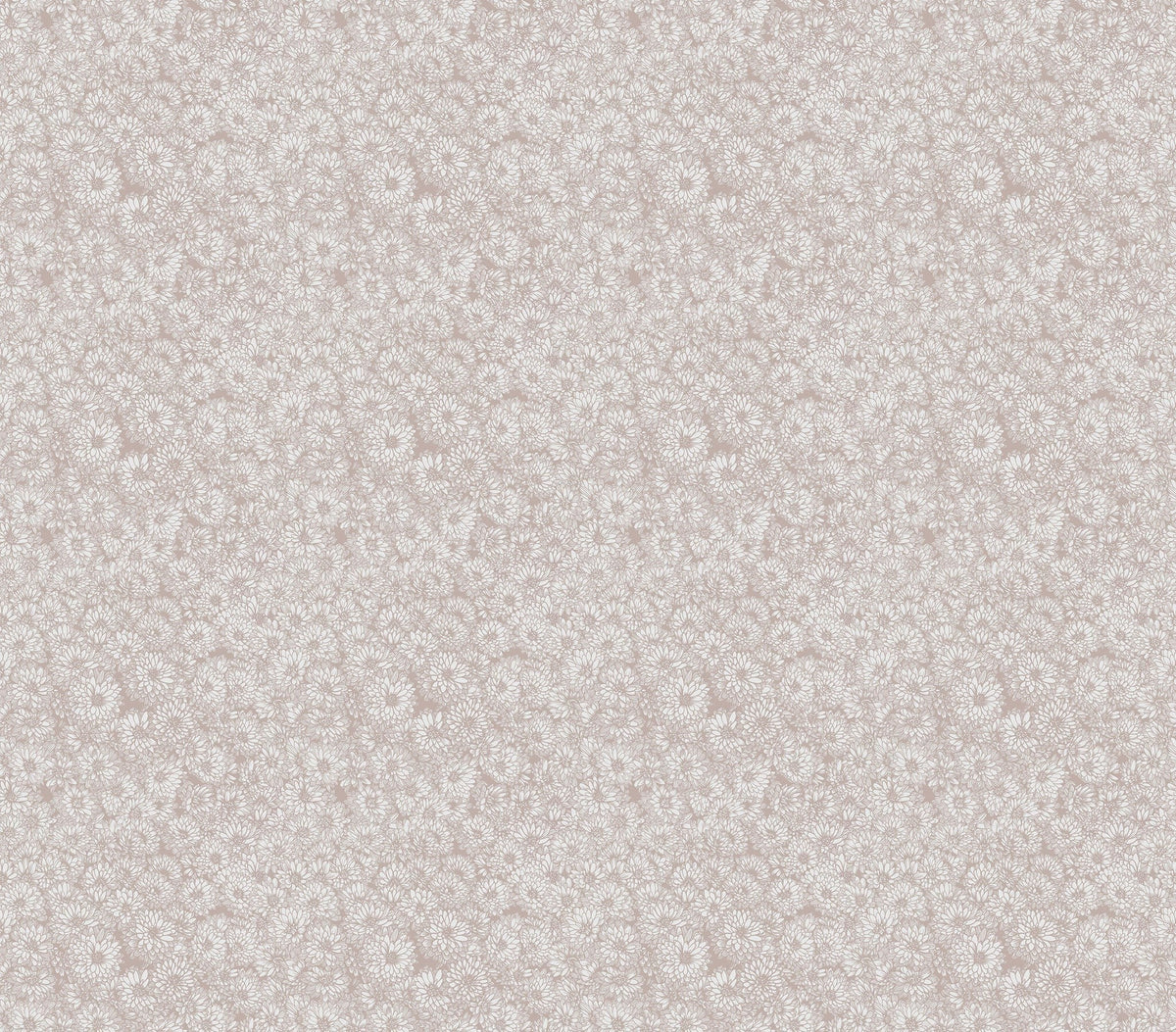 Carmon's Quilt Shop fabric featuring a delicate light brown and white floral print for the Main Street Quilt Kit