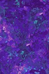 Carmon's Quilt Shop Chroma violet purple 108-inch wide cotton backing fabric with abstract painterly texture