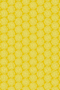 Carmon's Quilt Shop yellow fabric with white floral pattern from the Sisterhood Floral Quilt Kit