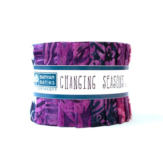 Changing Seasons Petunia (20pcs) jelly roll 