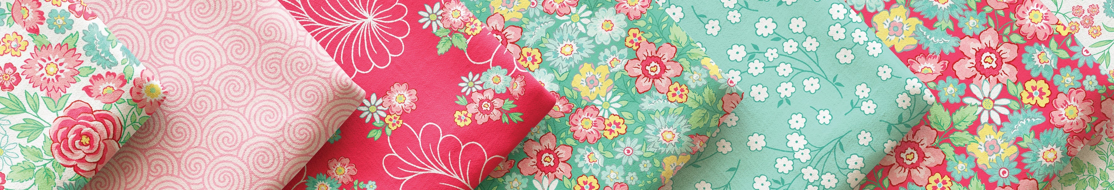 Quilting in Bloom Fabric Collection by Lorelai Kuecker | Northcott Fabrics | Carmon's Quilt Shop
