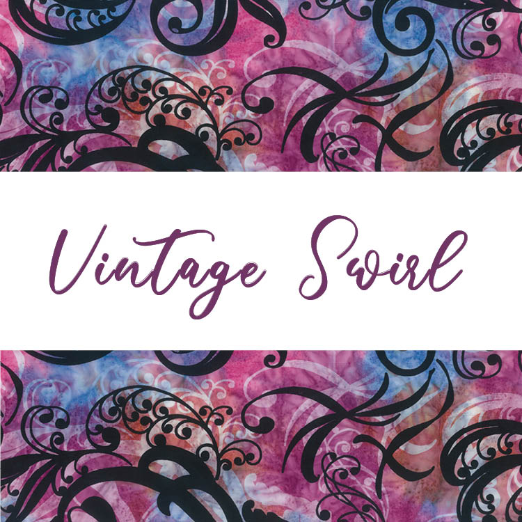 Vintage Swirl - Banyan Batiks - Cotton Batik Fabrics