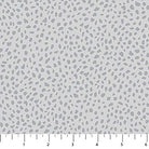 Gray patterned fabric swatch on a white background with a ruler at the bottom.