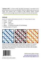 Jamberry Pie Modern Quilt Pattern - 60" X 72" - Designed By Glenda Wilder - Carmon's Quilt Shop