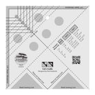 Quilting ruler with grid lines and measurements on a white background Creative Grids Quilt Ruler Cat's Cradle Tool # CGRDH1 - Carmon's Quilt Shop
