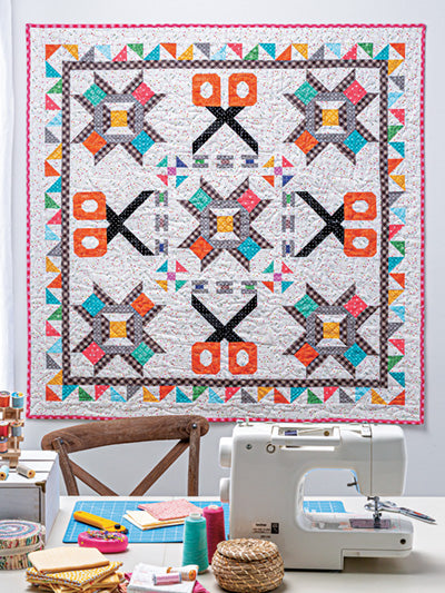 Scissor Quilt Pattern Creative Two-Block Quilt Book  #1415191  - Annie's Attic Quilting - Carmon's Quilt Shop 