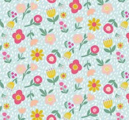 Sweet Summer Ditzy Floral Blue - 31396-B - QT Fabrics - Carmon's Quilt Shop