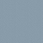 Pattern of small white dots on a blue background Figo Nest Pea Flower Dots Fabric #92100-42 Carmon's Quilt Shop 