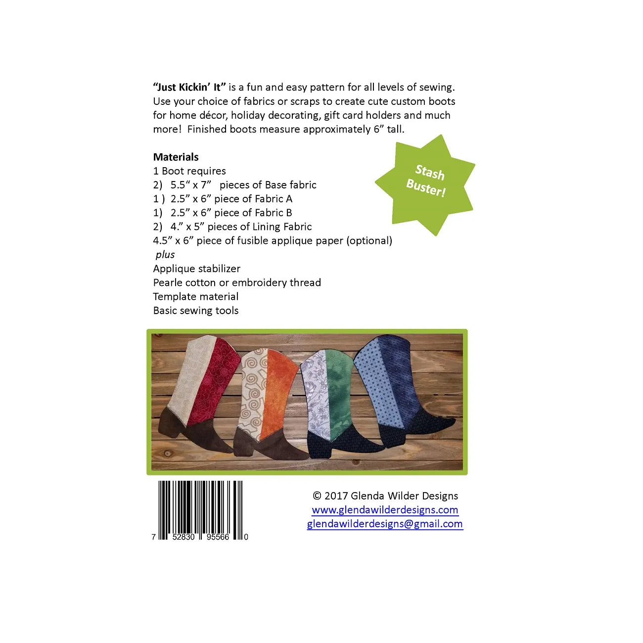 Just Kickin' It Quilt Pattern - Moderns Quilt Pattern by Glenda Wilder - Carmon's Quilt Shop