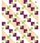 Jamberry Pie Modern Quilt Pattern - 60" X 72" - Designed By Glenda Wilder - Carmon's Quilt Shop