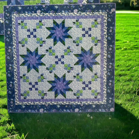 Classical Jazz Light Colorway Quilt Kit 73"-73"
