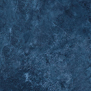 Blue textured fabric with a ruler at the bottom for scale Stonehenge Basics Admiral 3937-193 Northcott Carmon's Quilt Shop 