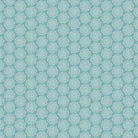 Teal fabric with a subtle geometric pattern Sweet Summer Dandelion Puffs  Blue - 31397-B - QT Fabrics - Carmon's Quilt Shop 