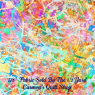 Carmon's Quilt Shop QT Fabrics Got Your Back multi-colored abstract splatter print 100% cotton quilting fabric