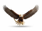 Carmon's Quilt Shop patriotic bald eagle graphic for America 250 Years cotton fabric panel quilting project