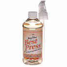 Carmon's Quilt Shop Best Press Peaches & Cream spray starch 16oz bottle for quilting and sewing ironing aid