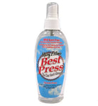 Carmon's Quilt Shop 6 oz bottle of Mary Ellen Products Best Press scent-free fabric starch and sizing alternative.