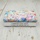 Carmon's Quilt Shop Butterfly Wishes cream cotton fabric 108-inch wide quilt backing with colorful butterfly print.