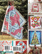Carmon's Quilt Shop Christmas quilting pattern book featuring festive holiday quilt designs and seasonal projects.