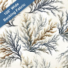 Carmon's Quilt Shop 108 inch wide backing fabric featuring a neutral coral reef print by Nicole DeCamp