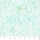 Carmon's Quilt Shop Coral Reef fabric by Northcott featuring a light green and white coral pattern for quilting.