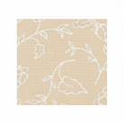 Carmon's Quilt Shop Robert Kaufman Light As Air cream cotton fabric with delicate white floral vine pattern