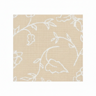 Carmon's Quilt Shop Light As Air cream cotton fabric with a delicate white floral vine pattern for quilting projects.