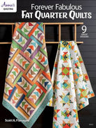 Forever Fabulous Fat Quarter Quilts book by Carmon's Quilt Shop featuring colorful pieced quilt designs