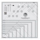 Carmon's Quilt Shop Creative Grids Ultimate Flying Geese Tool Two, 9.5" x 9.5" acrylic quilting ruler for patchwork.