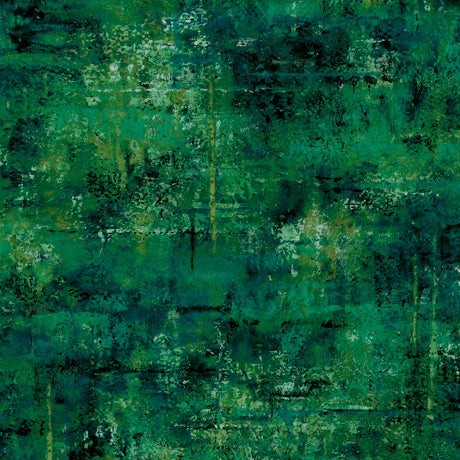 Carmon's Quilt Shop QT Fabrics 108 inch wide forest green mottled blender cotton quilting fabric with textured pattern