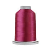 Carmon's Quilt Shop Glide 40wt trilobal polyester thread on a large magenta king spool for quilting and embroidery