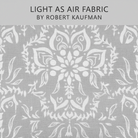 Carmon's Quilt Shop grey Light As Air Robert Kaufman 100% cotton quilting fabric with an elegant floral pattern