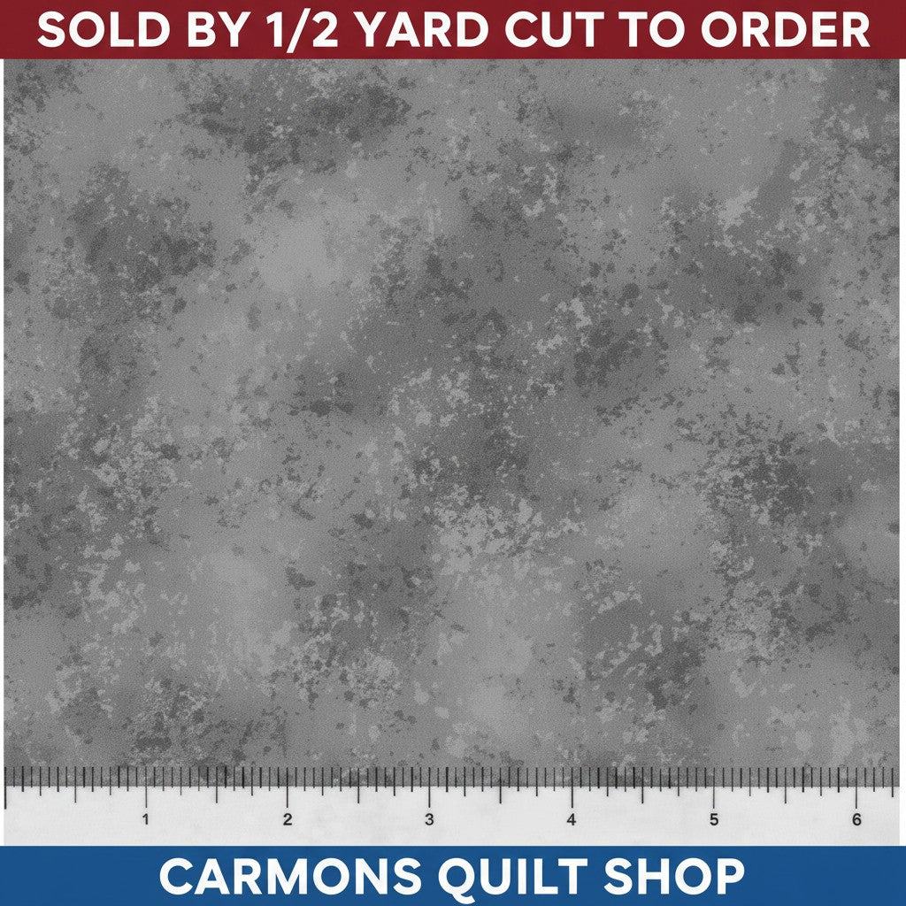 Carmon's Quilt Shop QT Fabrics Panorama Rapture grey mottled 100% cotton extra-wide quilt backing fabric