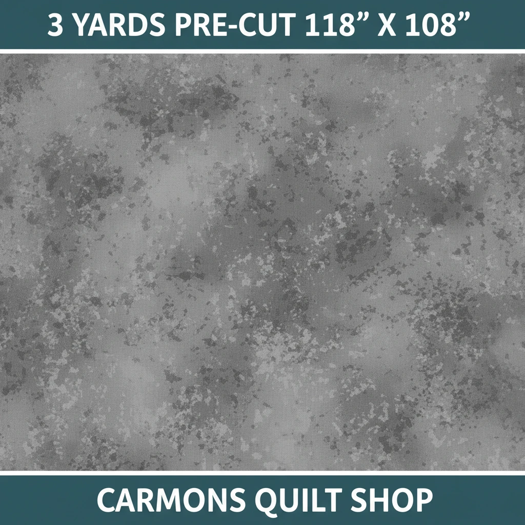 Carmon's Quilt Shop QT Fabrics Panorama Rapture Blender grey 100% cotton extra-wide quilt backing fabric