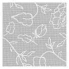 Carmon's Quilt Shop grey 100% cotton quilting fabric with white airy floral line art from the Light As Air collection.